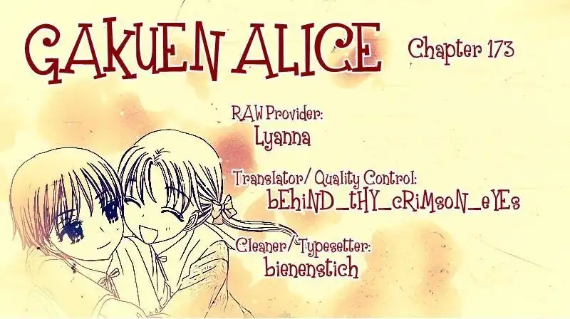 Gakuen Alice Chapter 173 1